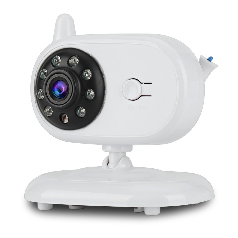 ⭐Monitor de Bebé con Cámara 3.5" | Visión Nocturna, Audio Bidireccional, Sensor de Temperatura, Lullabies y Transmisión Segura 2.4G