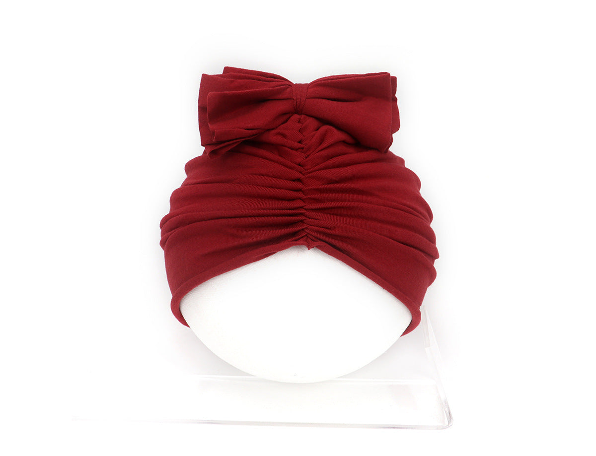 ⭐Gorrito Turbante para Bebé Recién Nacido | Suave, Elástico y Cómodo | Sombrero para Niñas 0–28 Meses – Headwrap de Punto