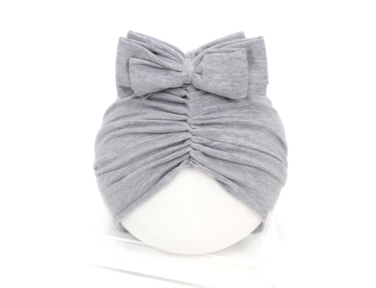 ⭐Gorrito Turbante para Bebé Recién Nacido | Suave, Elástico y Cómodo | Sombrero para Niñas 0–28 Meses – Headwrap de Punto