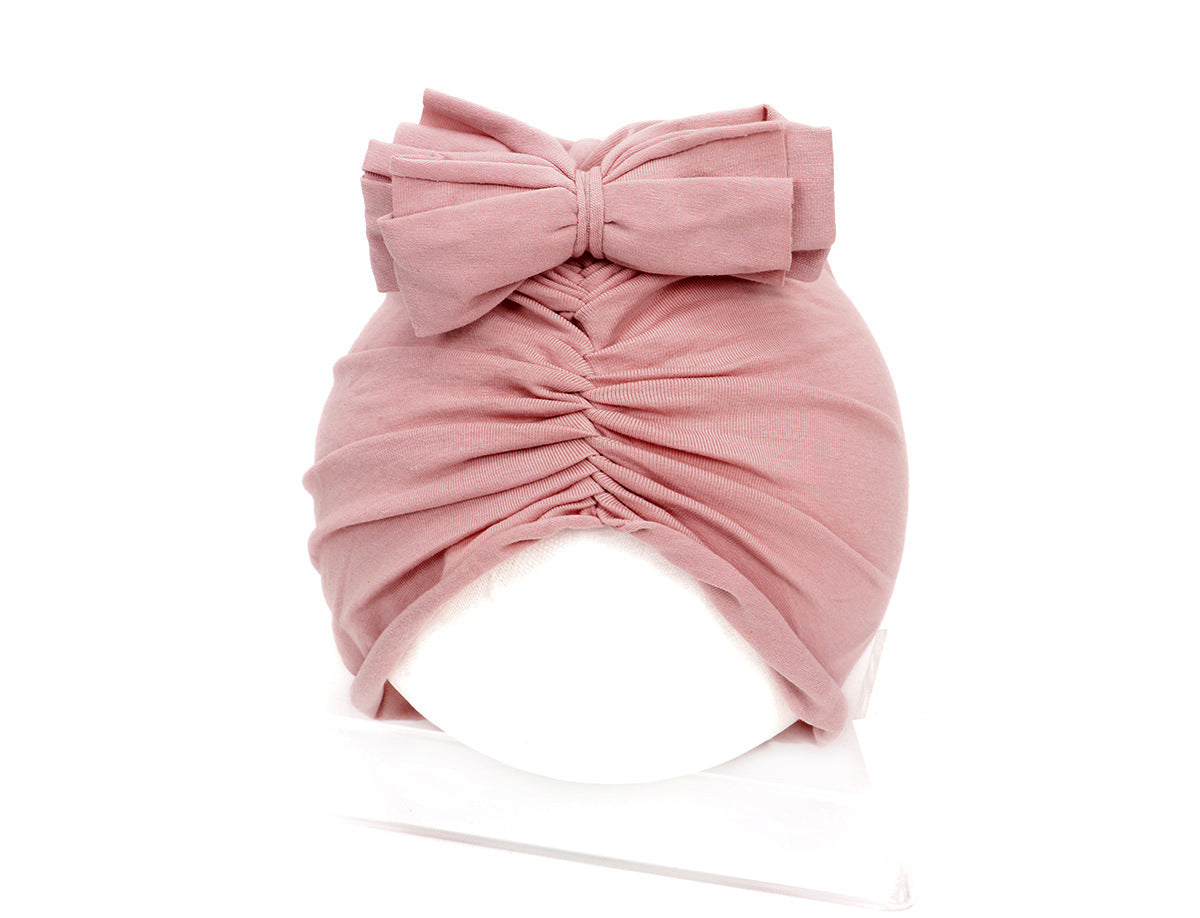 ⭐Gorrito Turbante para Bebé Recién Nacido | Suave, Elástico y Cómodo | Sombrero para Niñas 0–28 Meses – Headwrap de Punto