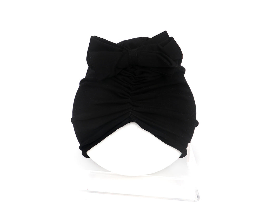 ⭐Gorrito Turbante para Bebé Recién Nacido | Suave, Elástico y Cómodo | Sombrero para Niñas 0–28 Meses – Headwrap de Punto