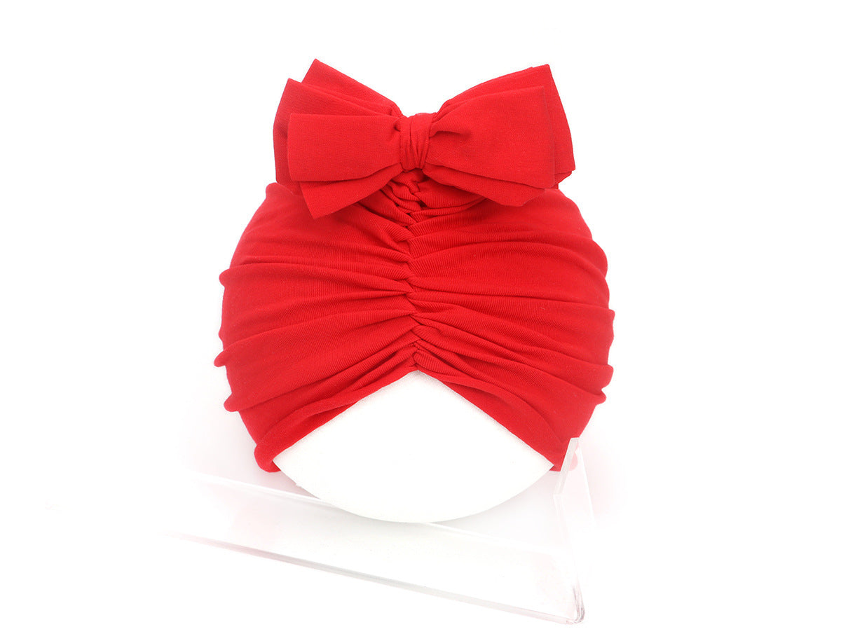 ⭐Gorrito Turbante para Bebé Recién Nacido | Suave, Elástico y Cómodo | Sombrero para Niñas 0–28 Meses – Headwrap de Punto
