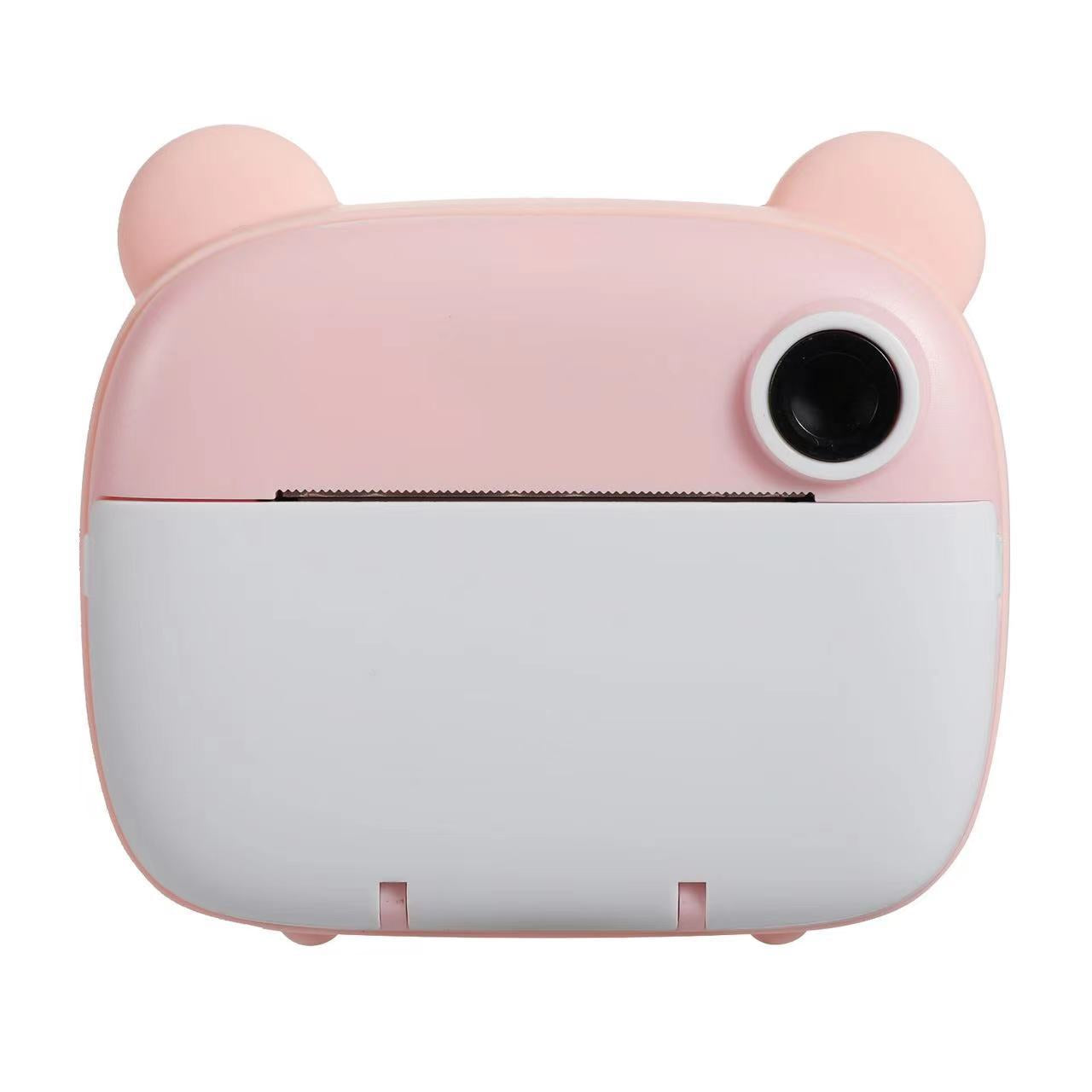 ⭐ Cámara Infantil con Impresión Instantánea | Doble Cámara HD, Pantalla Grande, Incluye 3 Rollos de Papel, Rotuladores y Lanyard
