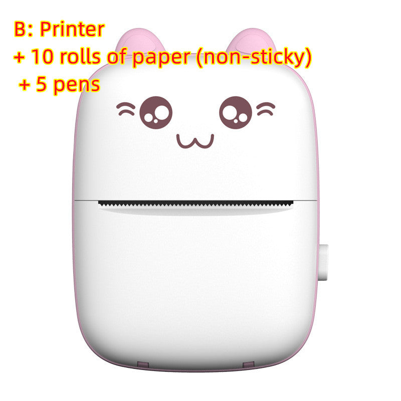 ⭐ Mini Impresora Portátil A6 | Bluetooth & WiFi, 200 dpi, Sin Tinta | Fotos, Notas, Etiquetas y Apuntes | Ideal para Estudiantes