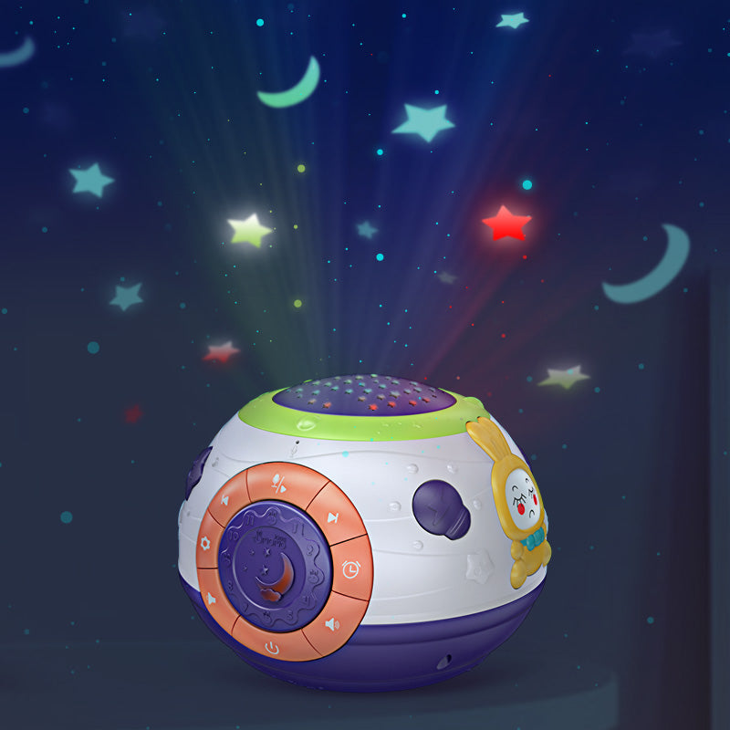 ⭐ Proyector de Luz Nocturna Cielo Estrellado para Niños | Música, Sonidos de Animales y Naturaleza, Piano y Nanás | 3 Colores, 4 Modos, Grabación y Reproducción