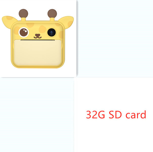 ⭐ Cámara Infantil Digital con Impresión Instantánea | 12MP, Video 1080P, Pantalla 2.4”, Batería 1500mAh, Incluye Papel, Stickers y Lanyard – Set Creativo para Niños